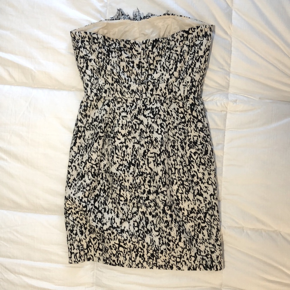 Cynthia Steffe Strapless Mini Ruffle Dress - Picture 3 of 7